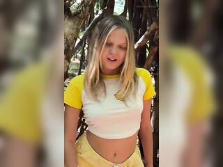 frolicking in the pond and screwing myself in a teepee until I cum so hard