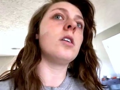 Milf brunette dildo masturbate