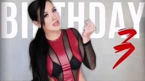 3. Geburtstagstribut