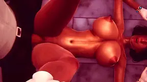 Teen Goddess Rides Cosmic Dick in Gravity-Free Hentai Adventure