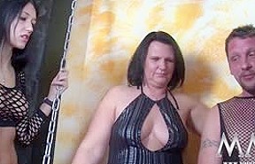 Meli Deluxe in Busty Cougar helps German Couple - MMVFilms