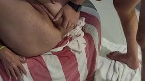 Slut Wife Masturbates, Blowjob, Squirt