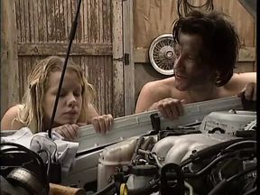 Sweet blonde gets nailed by hot mechanic