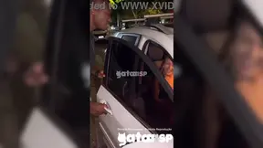 Adventurous Married Woman Seduces Black Man's BBC On Busy Street Corner