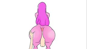Princess Bubblegum Assjob
