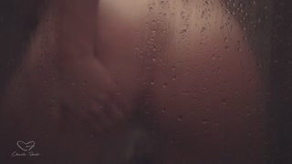Charlie Forde relaxes and unwinds in the shower