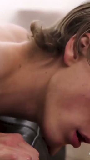 Horny twink pounded hard bareback instead of confessing sins   Clip 2
