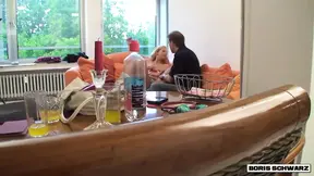 Shy slut-next-door gets fisted and fucked in her first porn casting