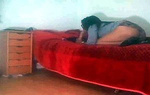 Lonely cd on his bed
