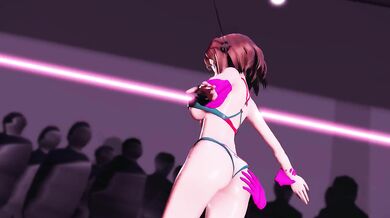 3D anime hentai music video with hentai cum shots