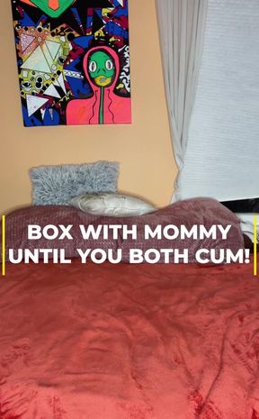 Strong Muscular Jewish Stepmommy Boxes with You Until We Both Cum JOI!