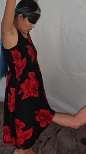 Asian slut eating Daddys ass prelude