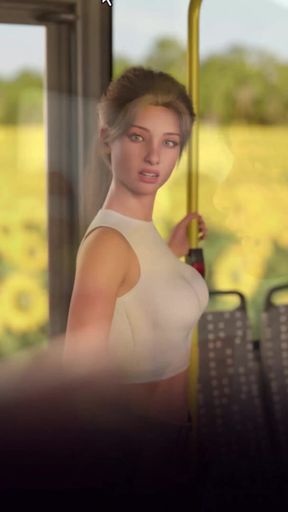 Stunning moment from &quot;Village Slut Transformation 14 Lilly flashed her boobs to a man&quot;