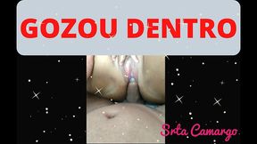 gozou dentro : novinho com ejaculacao precoce gozou tudo dentro nao aguentou