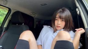 Thailand's 'Carpool Cums Together': Two horny&#x1F975; locals jack off in the backseat, Bangkok's best buddies.