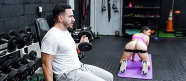 Hot Personal Trainer Moon Uses Sex as Motivation