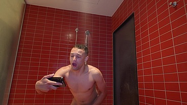 Jerking Off In The Shower While My Girlfriend Is At Work - Johnny Love