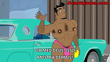 Porn&ocirc_ Gay em Desenho o Professor Put&atilde_o