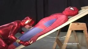 fetish sex with super hero clothes