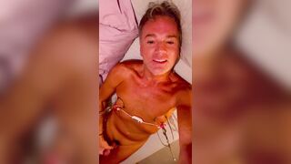 Christopheporn Bongacams Cam Model with nip clips and vibros