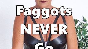 Faggots NEVER Go Back (MP3)