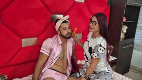 sleepover with my gay friend ends in a great fuck - alejandra palacios