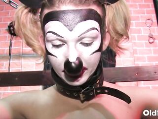 Female-dom Dominika Controls Pierced Obedient Gal