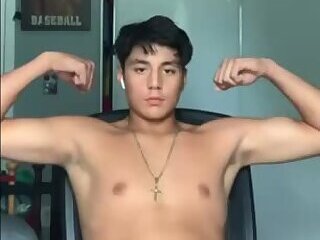 Stroking it in my bedroom