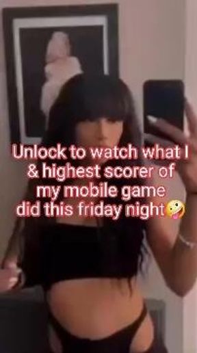 Fan with the highest score of my mobile game 'Ari Alectra Booty Battle' for this week, got naughty last night! Hehehe🤭 😈😘😍❤️

Watch