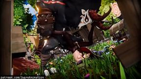 Double-Team Fisting Orgy with Three Hungry Whores and One Insatiable Stud