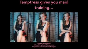 Temptress Gives You Maid Training