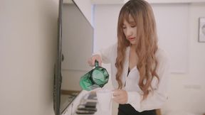 Petite Chinese cutie got banged