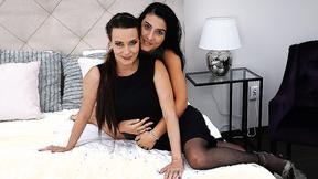 ”These old & young lezzies go all the way”