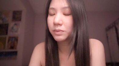 Cute Asian Amateur ASMR Girl Solo Homemade Natural Chat 18 to 25 Brunette
