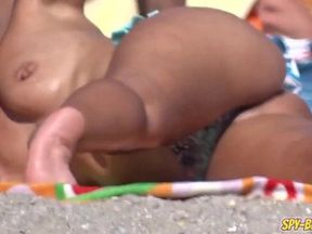Amateur Topless MILFs - Voyeur Beach HD Video