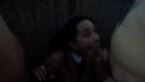 Latina amateur double oral frenzy