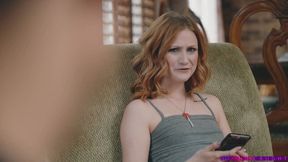 Stop Clowning Around Stepsis - S18:E9 - Scarlet Skies' Stepsister Taboo Halloween Clown Creeper with Red Balloon Stalk and Nap Stare Leading to Pussy-Fingering Ride and Deep Creampie Treat