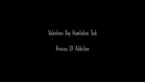 Valentine's Day Humiliation Task