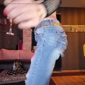 HD Fuck My jeans and Mon Thong, Ficelle Rose. VaneSsaBiTCHx PariSChienneTrvprod91