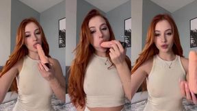 Member Model @Adalyn @Sextoy in the mouth and #18+ Teen #Redhead Porn #Sexy #Solo nsfw xxx free | Tik.Porn