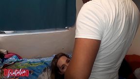 jovencito sorprende a su puta con enorme verga - natalia delgado