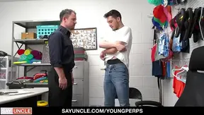 Naughty Teen Caught Red-Handed, Takes Guards Thick Dick – Perp Patrol 18+