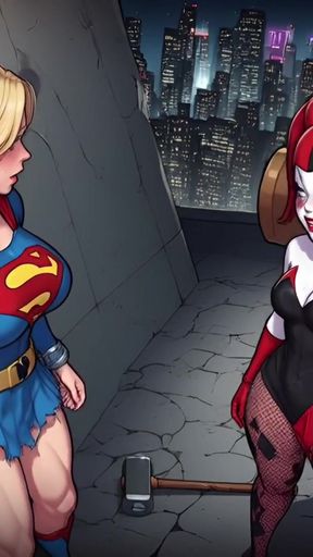 Supergirl Movie - AI Generated - Synthetic Content, animation   Clip 1