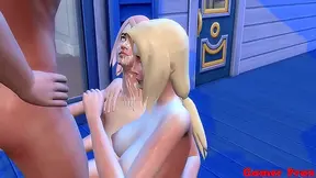 Jiraiya Joins Fans for Rough Anal Threesome with Hinata & Naruto Milf Wife