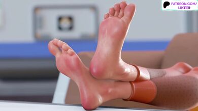 TRACER PLAY WITH YOUR DICK AMAZING FEET HENTAI ANIMATION OVERWATCH