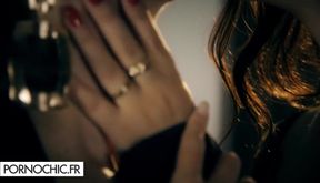 Exploring Exciting New Sensations with Anna Polina and Eve Sweet in Lingerie and Stockings!