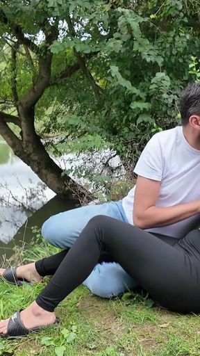I fuck my ex behind the car   Clip 1