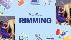 nurse rimming patient