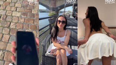 Brunette Cara Mella Shows What German Girls Are All About