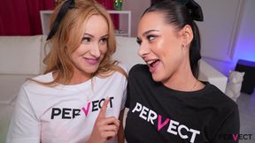 PERVECT Bella and Juicy find out who is more dominant